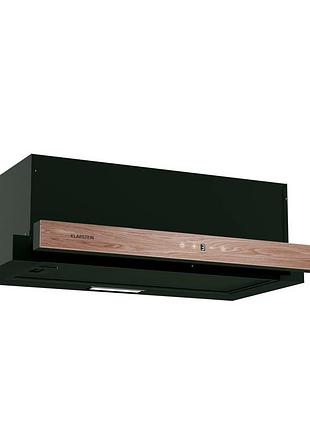 Телескопічна витяжка klarstein zenfusion 60 см 323 м³/год, чорна