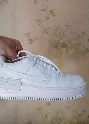 Кроссовки nike air force 1 shadow white ad 1
на стопу 25 см