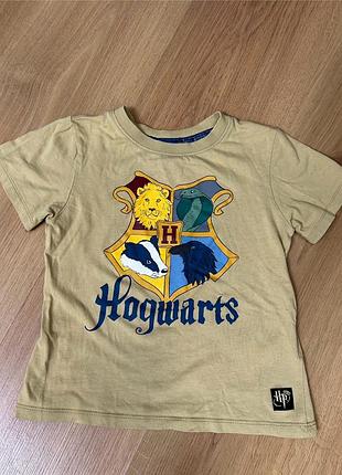 Дитяча футболка harry potter x h&m «hogwarts», 2-3 роки, хогвардс, гаррі поттер, універсальна, тематична
