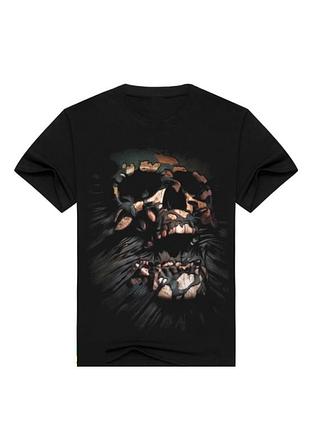 Футболка metal king призрак чорний m 01873