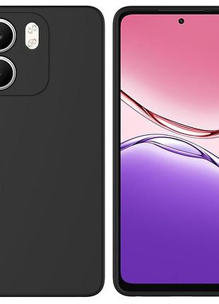 Чехол fiji full soft premium для oppo a5x (cph2725) противоударный бампер с микрофиброй black