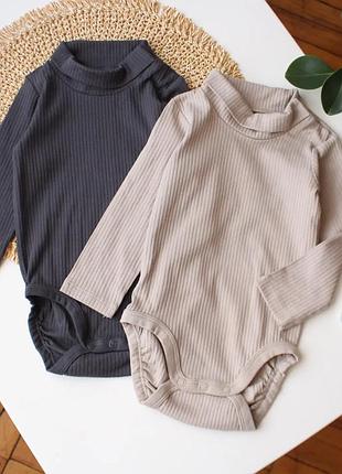 Качественный боди гольф в рубчик h&amp;m 6-9 мес