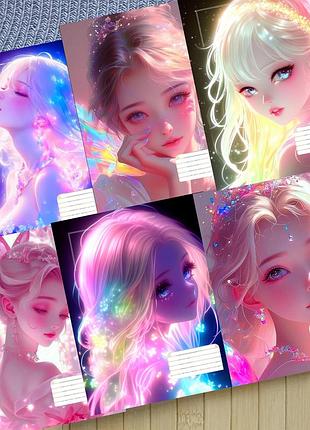 Набір зошитів феї fairies на скобі 18 аркушів лінія (34035)