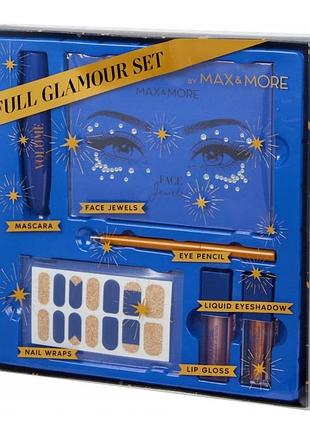 Набор декоративной косметики max&more full glamour set подарочный, косметика для макияжа