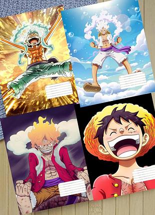 Набір зошитів ван піс one piece на скобі 18 аркушів лінія (33870)