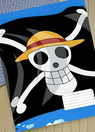 Тетрадь ван пис one piece на скобе 18 листов линия (32032)