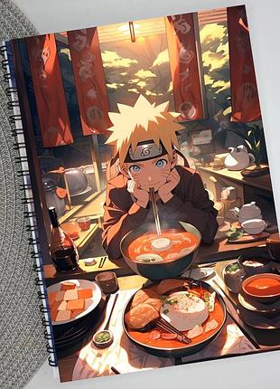 Тетрадь naruto наруто аниме на пружине 48 листов линия (33293)