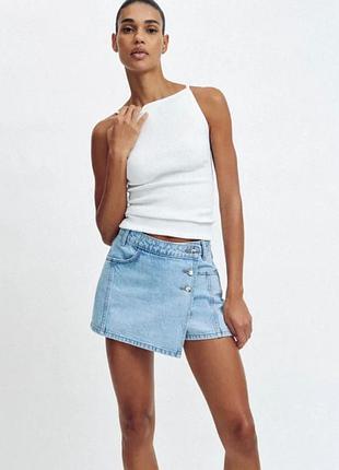 Шорти- спідниця zara