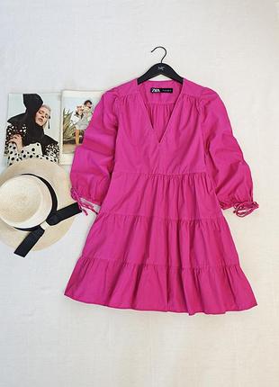 Платье коттон zara 3