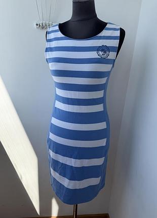 Сукня-майка в морську смужку betty barclay, розмір s (36) бавовна