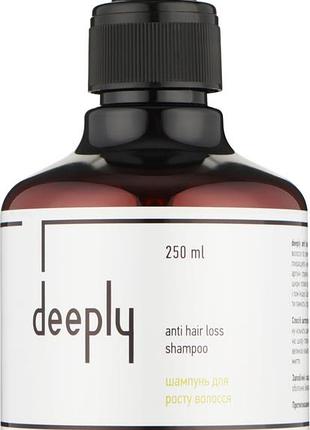Шампунь для росту волосся deeply anti hair loss shampoo