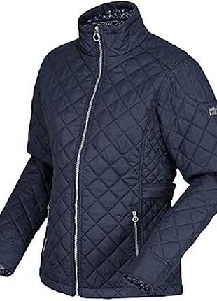 Жіноча стьобана куртка regatta great outdoors синя демісезонна s m