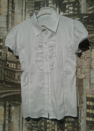 Школьная блузка.6-8 лет