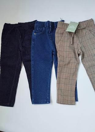 Детские брюки, джинсы, брюки, размер 92, фирма h&amp;m