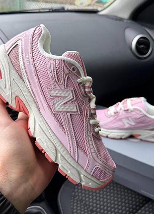 Женские розовые кроссовки new balance 740 pink х нью беланс 40