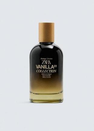 Парфумована вода для чоловіків zara vanilla collection 01 100 мл (з набору без індивідуального упакування)