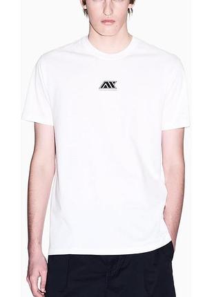Нова футболка armani exchange розмір xxl small center logo