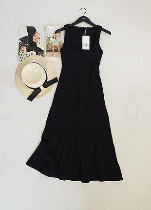 Платье миди zara