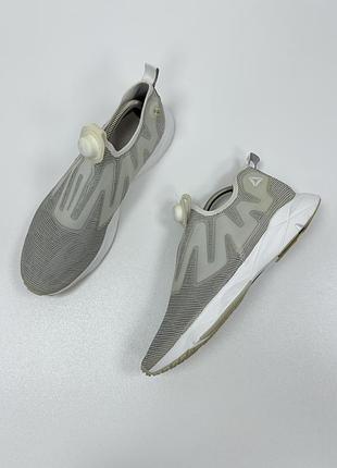 Спортивні кросівки reebok pump supreme flexweave marathon running sneakers grey/white