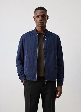 Чоловічий вельветовий бомбер від pretty green l