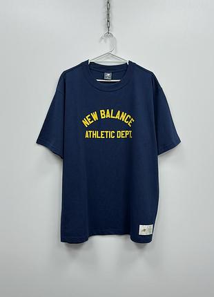 Крута футболка new balance greatest hits printed t-shirt navy