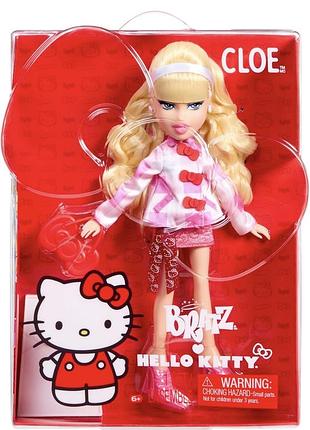 Лялька bratz x hello kitty cloe хлоя sanrio з аксесуарами