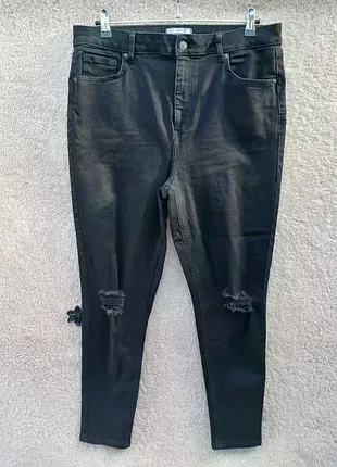 Джинси рванки,р50-52🖤🖤🖤