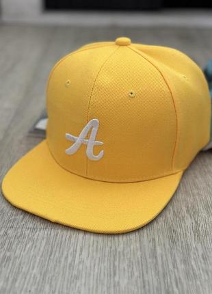 Уцінка кепка снепбек (snapback) жовтий 56-61р (9999-0)