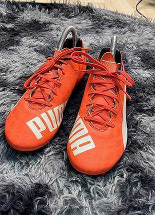 Футбольні бутси бренду puma , оригінал , розмір 39