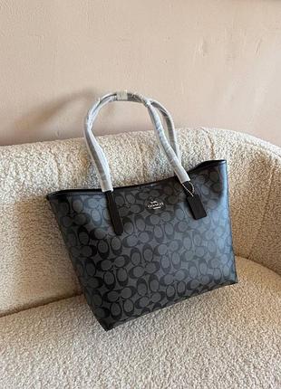 Сумка шопер coach sig city tote