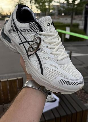 Чоловічі літні кросівки сітка asics gel flux 4, повсякденні спортивні кросівки асикс в'єтнам 43