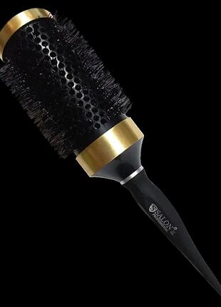 Браш для укладки волос salon professional black ceramic xxl, керамический корпус