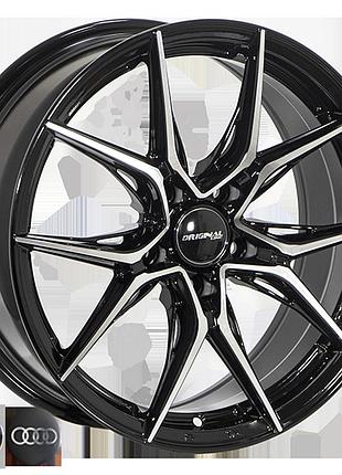 Диски колесные zw-ya3816 bp r17*7.5j pcd5*112 et25 dia 66.6 литые легкосплавные