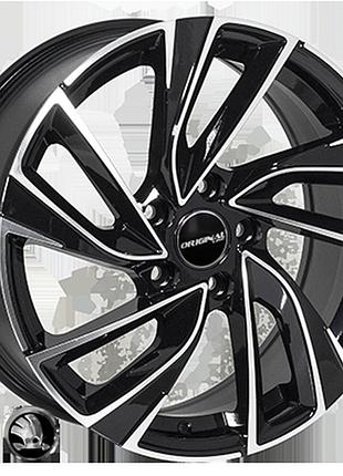 Диски колесные zw-bk5772 bp r17*7.5j pcd5*112 et45 dia 57.1 литые легкосплавные