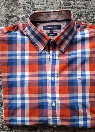 Рубашка мужская tommy hilfiger оригинал