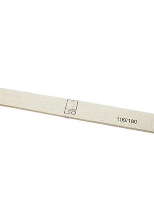 Пилка для ногтей leo 100/180