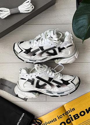Balenciaga runner 'gradient - white black' 5
