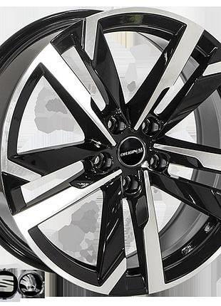 Диски колісні zf-fbx254 bmf r17*7.0j pcd5*112 et40 dia 57.1 литі легкосплавні