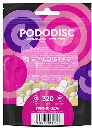 Змінні файли — абразиви для педикюрного диска staleks 320 гритів. pdfs-10-320w