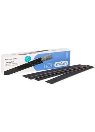 Набор сменных файлов-чехлов papmam для пилки прямой staleks pro expert 22, 100 грит (50 шт) (dfce-22-100)