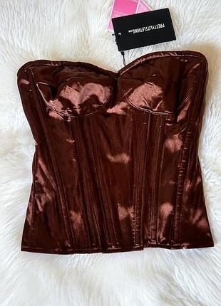 🤎 корсет prettylittlething