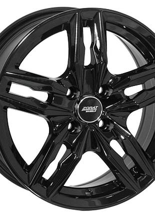 Диски колісні zw-2788 blk r15*6.5j pcd4*100 et38 dia 67.1 литі легкосплавні