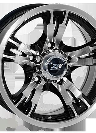 Диски колісні zw-2513 bp r16*7.0j pcd5*139.7 et00 dia 110.5 литі легкосплавні