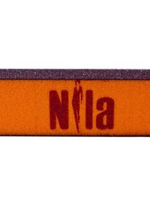 Бафик nila шлифовочный черный/оранжевый