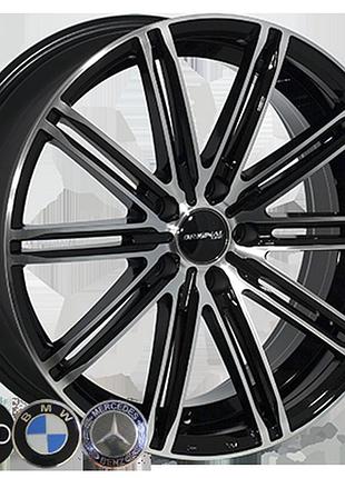 Диски колісні zw-3303 bp r16*7.0j pcd5*120 et38 dia 74.1 литі легкосплавні