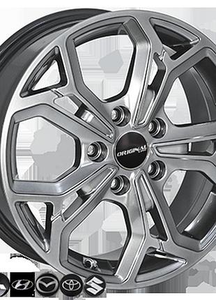 Диски колесные zf-fe190 hb r17*7.0j pcd5*114.3 et48.5 dia 67.1 литые легкосплавные