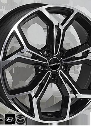 Диски колісні zf-fe190 bmf r17*7.0j pcd5*114.3 et40 dia 67.1 литі легкосплавні