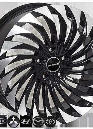 Диски колісні zf-6247 bmf r16*6.5j pcd5*114.3 et35 dia 67.1 литі легкосплавні