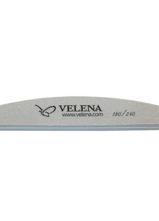Шлифовщик velena 180/240 полукруглый серый aеs-003