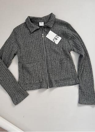 Кофта на замку жакет дівчинці zara